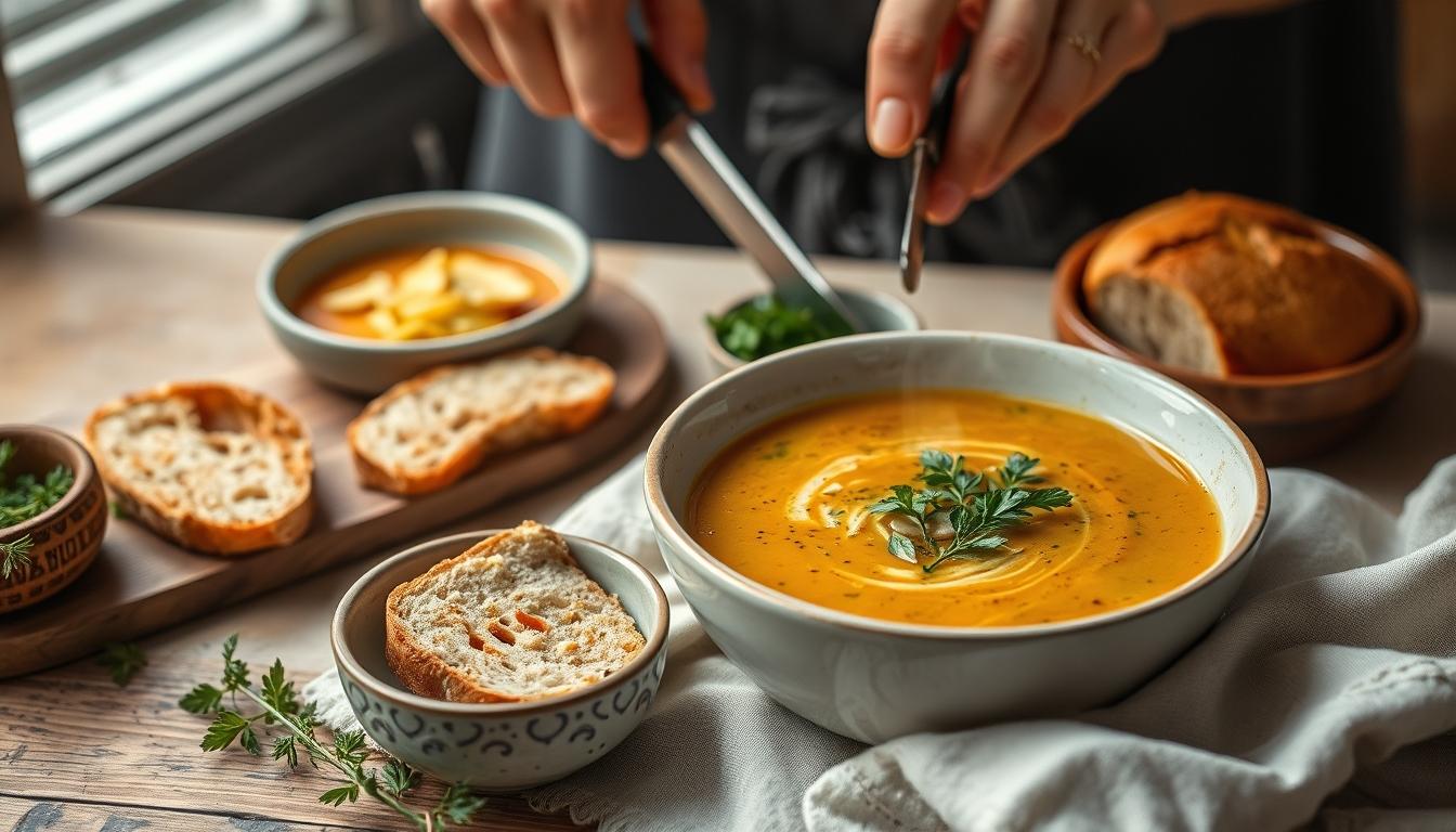 Fresh seasonal ingredients arranged for home cooking